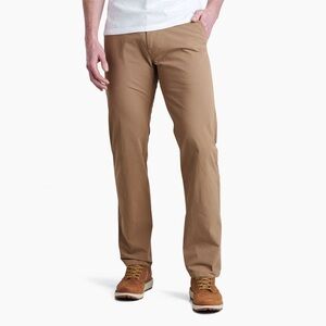 New Kuhl Men's Slax Khaki Chinos 38 x 32 Tan Gorpcore Outdoor‎ Hiking Camping